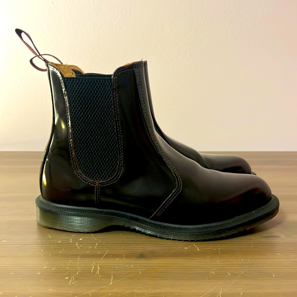 Women’s Dr Martens Flora Chelsea boot in Cherry Red